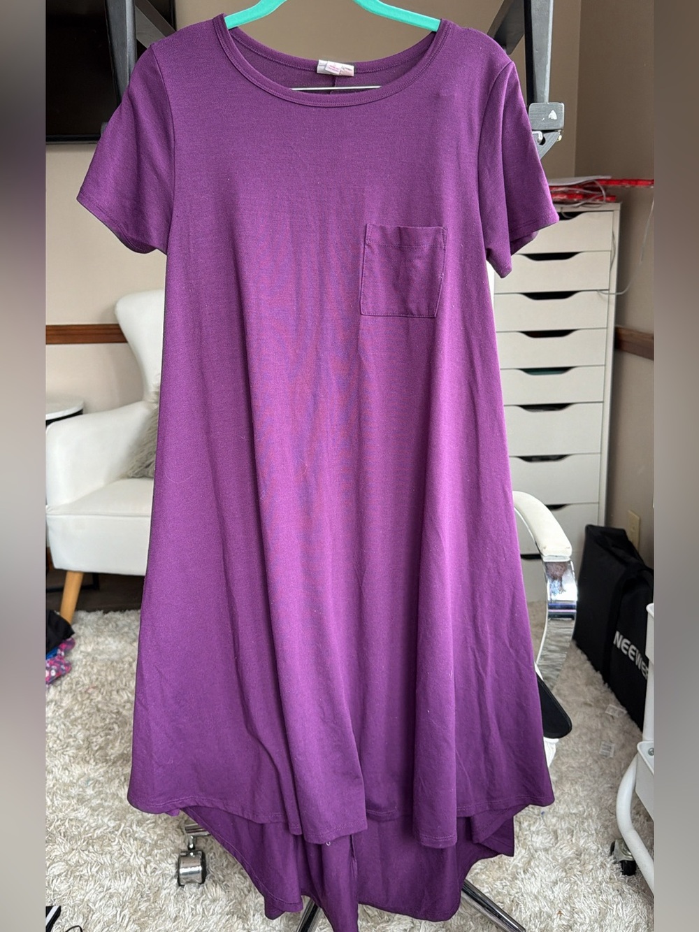 Lularoe purple swing dress